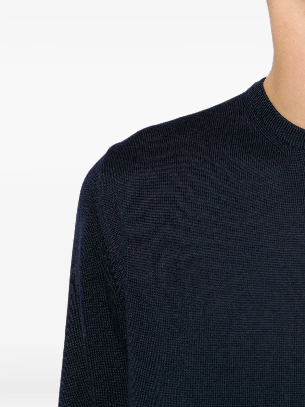 D4.0 crew-neck sweater Blauw