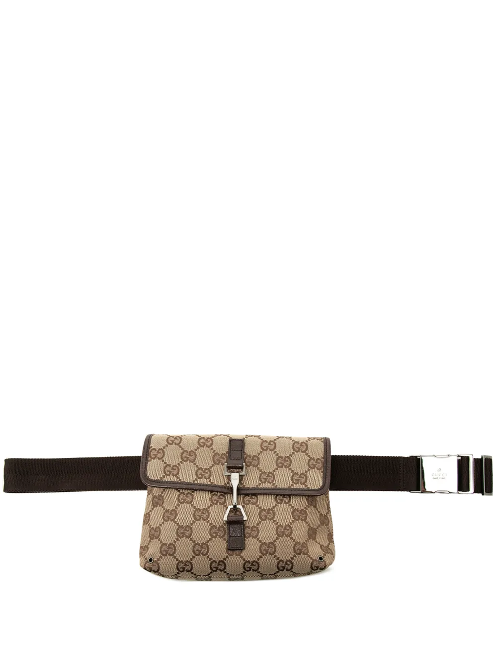 Gucci Pre-Owned 2000-2015 GG Canvas Jackie belt bag - Nude