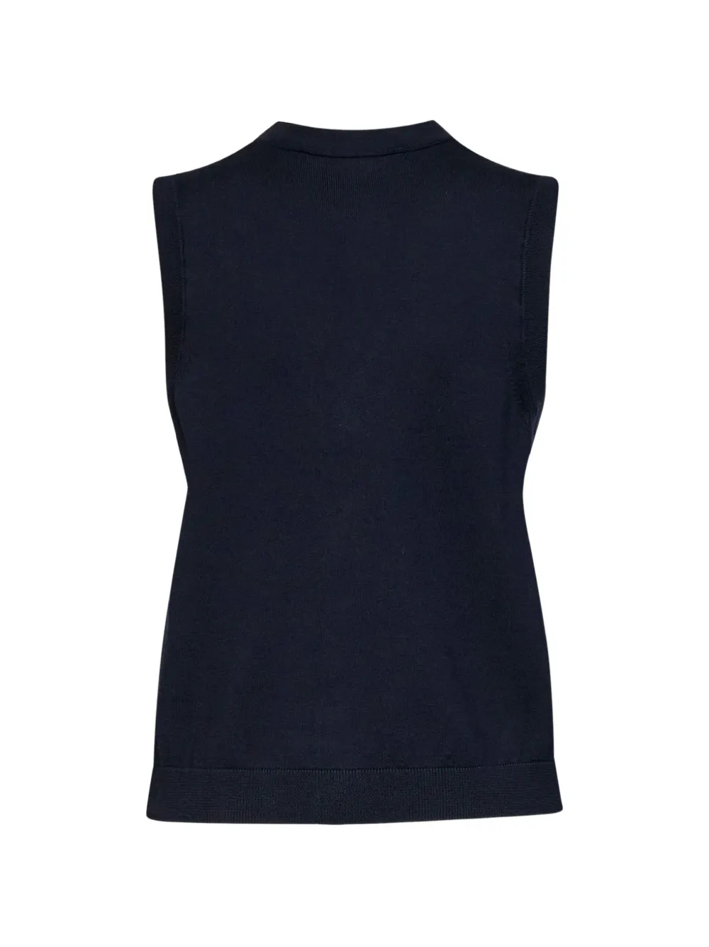 'S Max Mara Trui met V-hals en verfraaide knoop Blauw