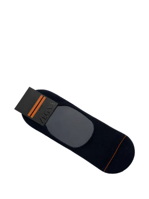 Zegna calcetines con detalles de rayas