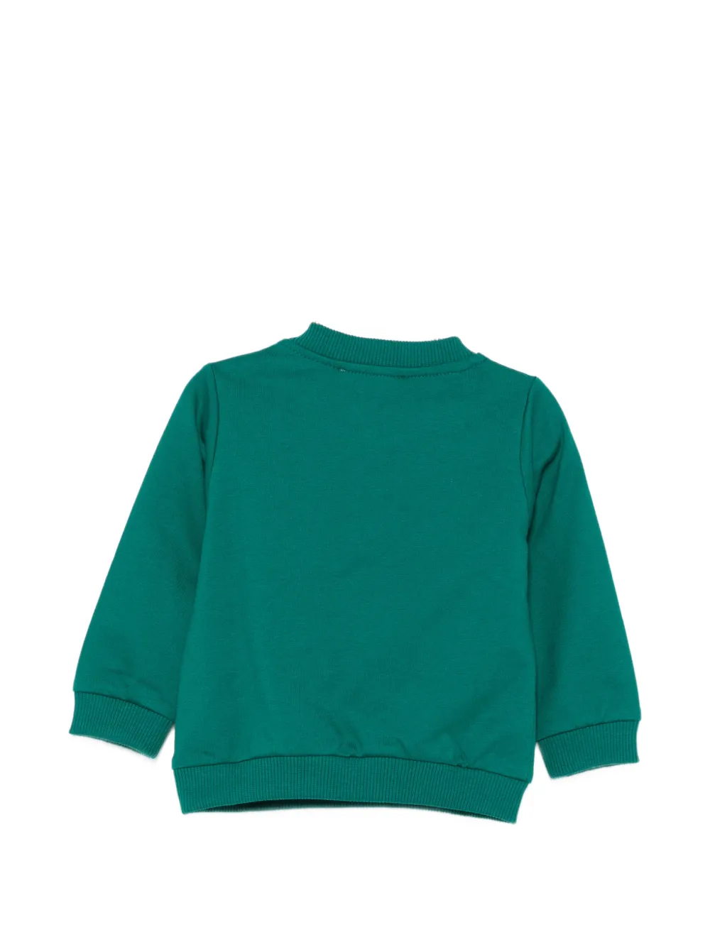 Moschino Kids Teddy Bear sweater Groen