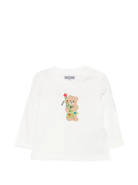 Moschino Kids Teddy Bear print T-shirt