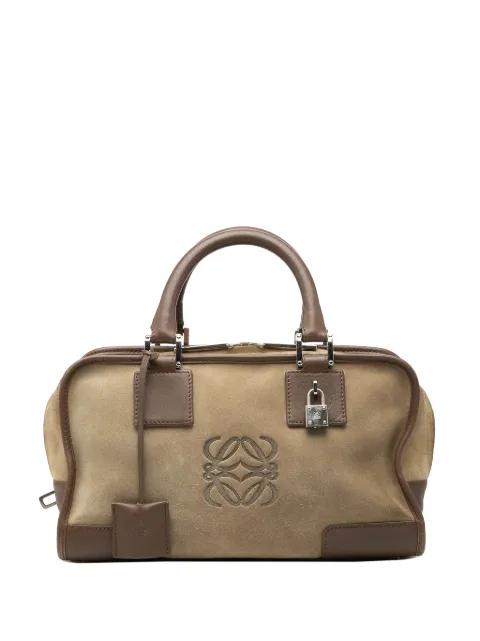Loewe Pre-Owned 2004 Suede Amazona 28 handbag