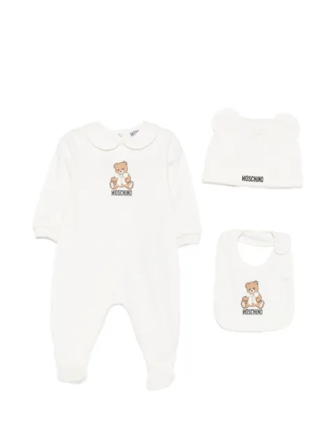 Moschino Kids Teddy Bear babygrow set