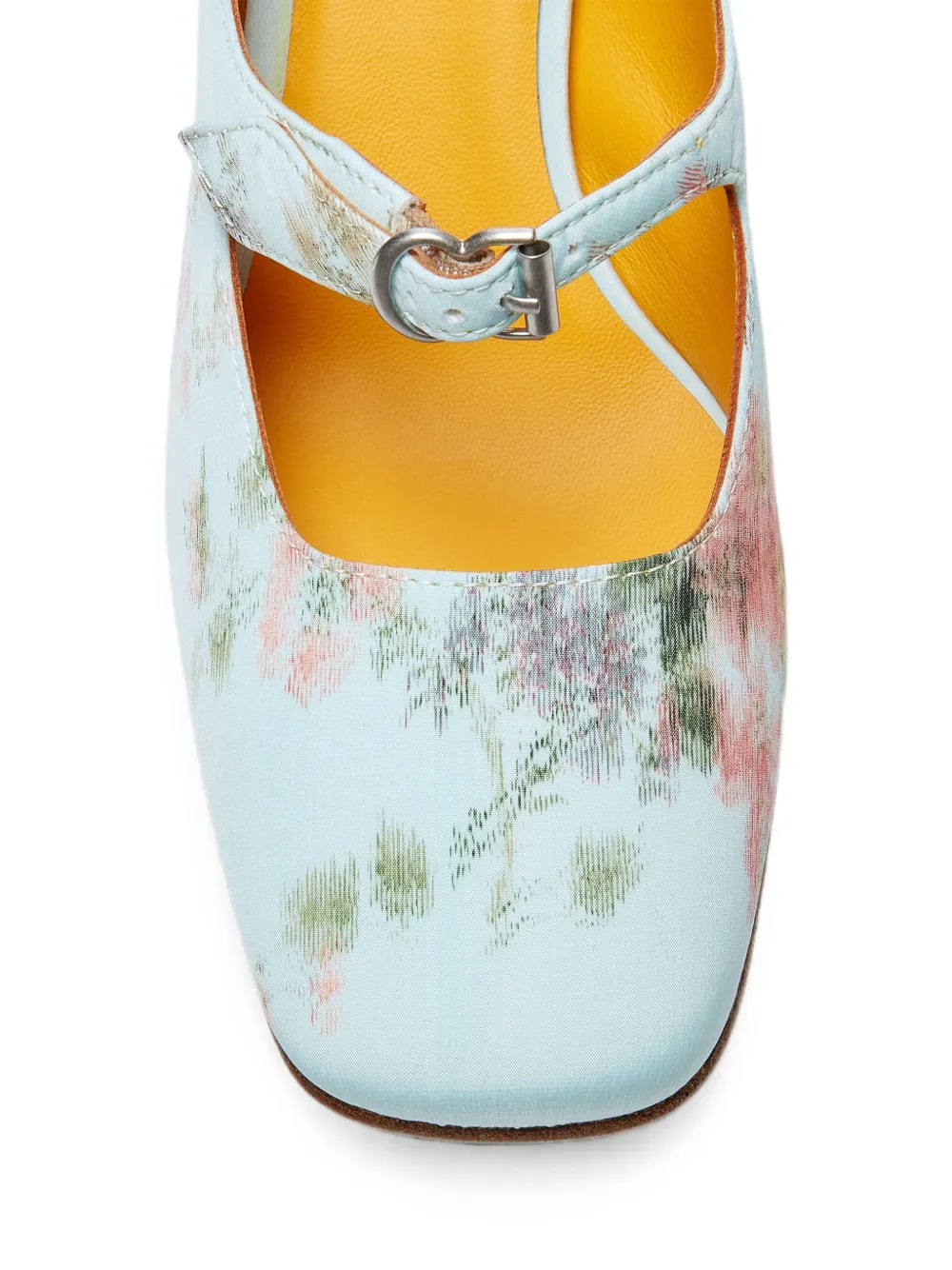 LILI CURIA Ginger pumps met bloemenprint Blauw