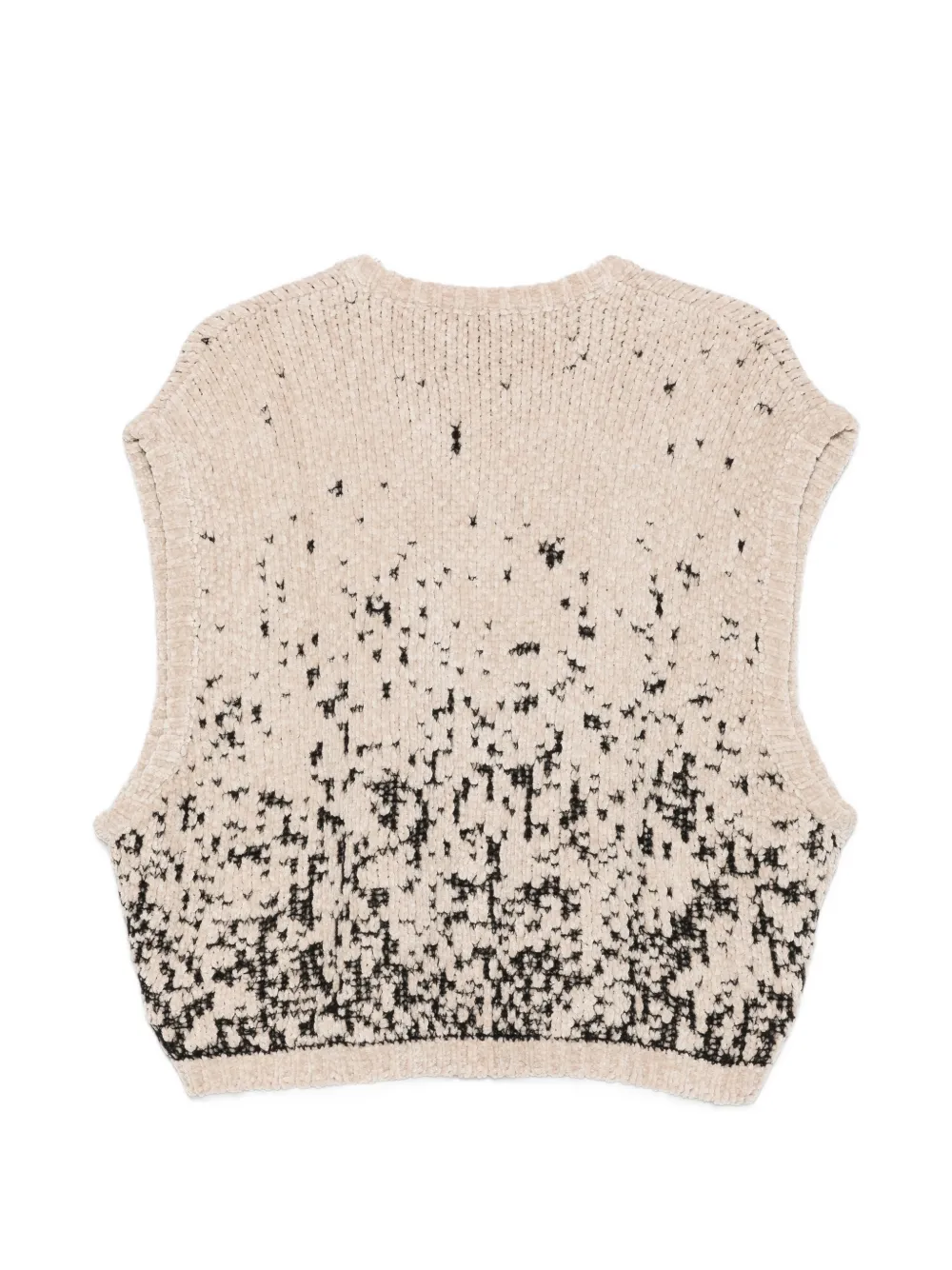 Alysi Intarsia top Beige