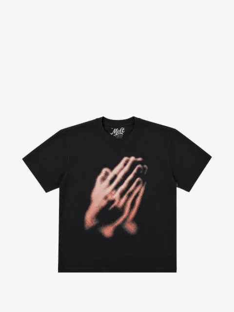 Melt graphic-print T-shirt