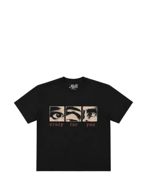 Melt graphic-print T-shirt