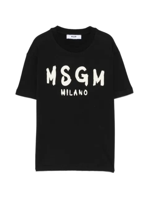 MSGM Kids logo-print T-shirt