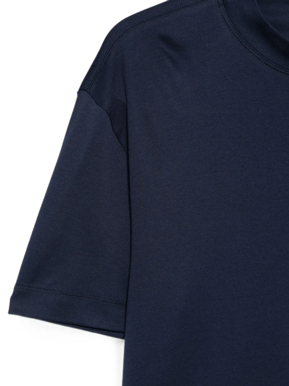 Eleventy T-shirt met ronde hals Blauw