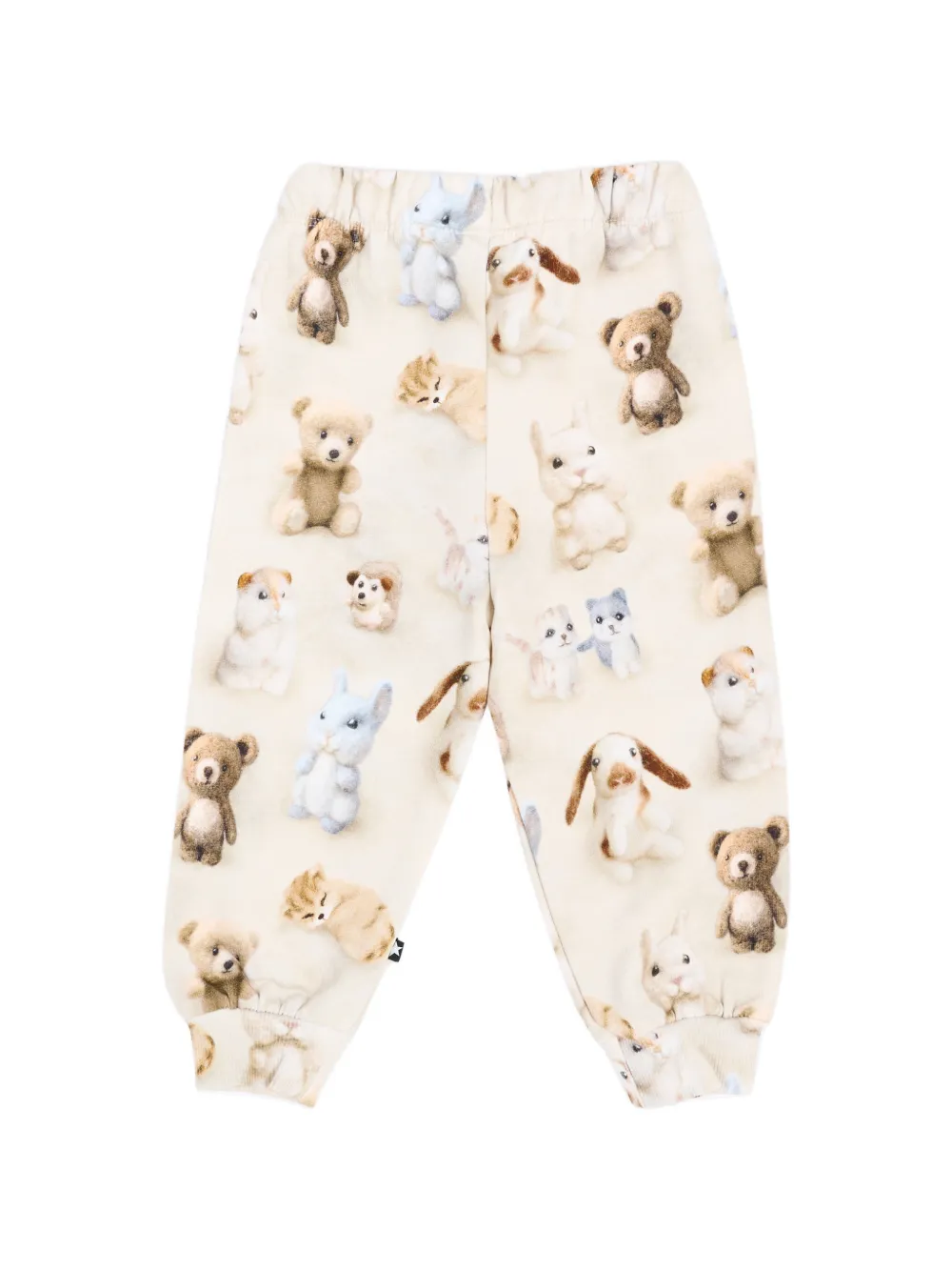 Molo Simeon trainingsbroek met dierenprint Beige