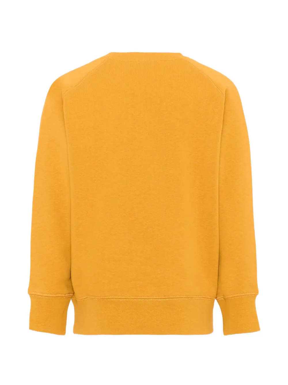 Molo Mike trui met raglan mouwen en smiley-patch Geel