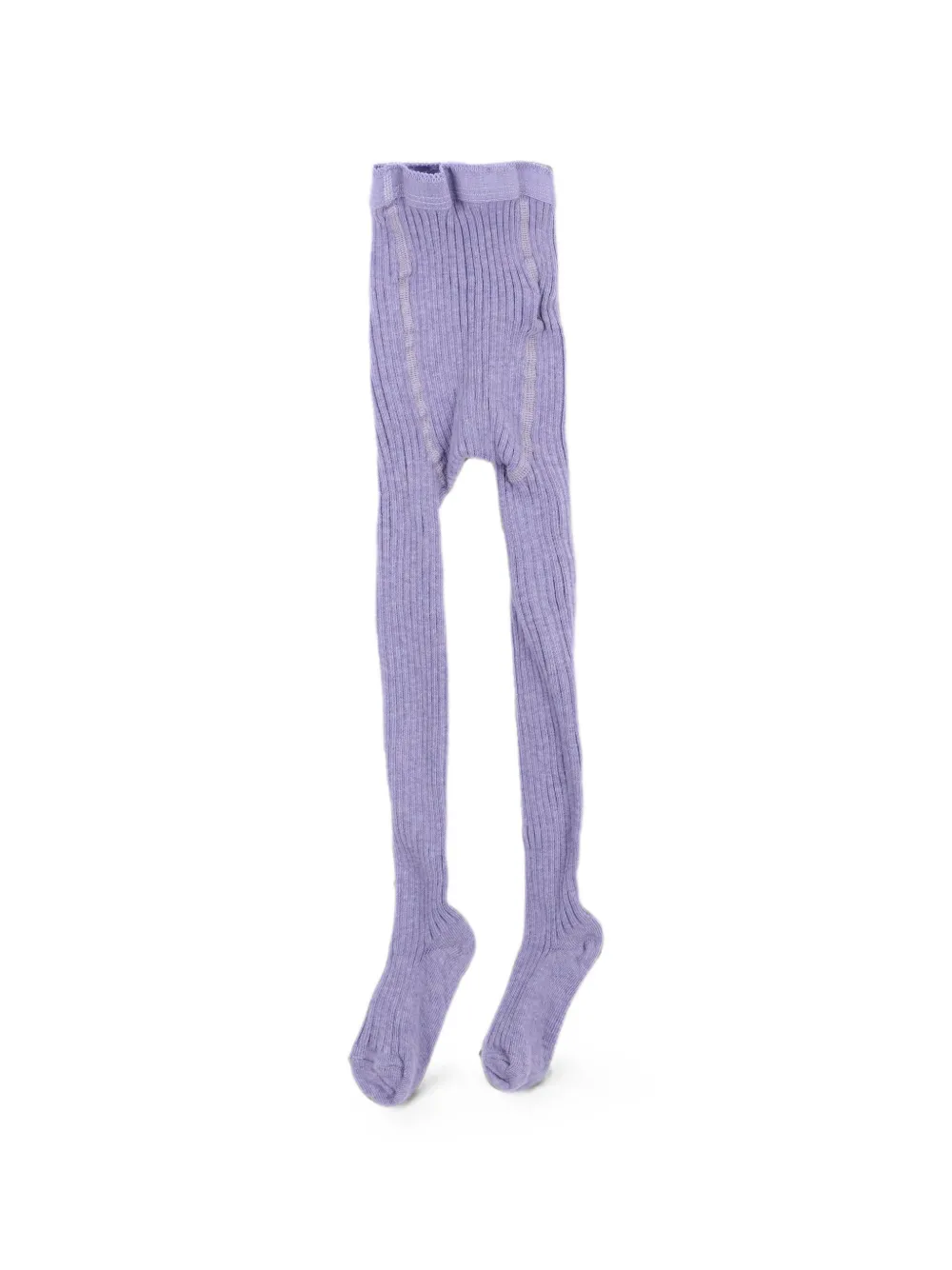 Molo Ribgebreide panty Paars
