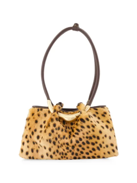 Cult Gaia Asa leopard-print shoulder bag