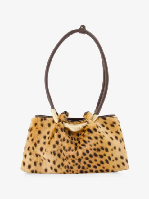 Cult Gaia Asa leopard-print shoulder bag