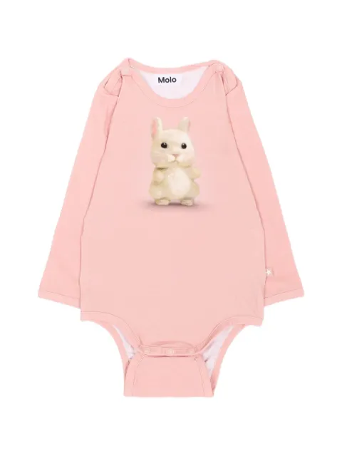 Molo body Foss con conejo estampado de manga larga