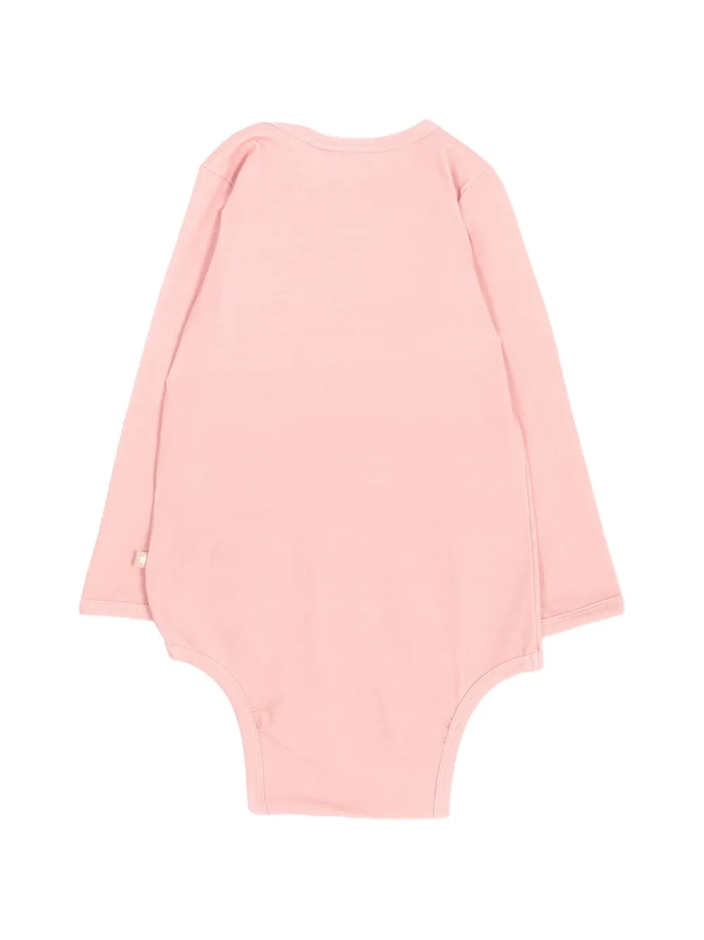 Molo Foss body met konijnen-print en lange mouwen Roze