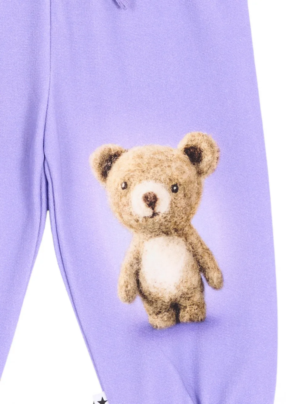 Molo Simeon trainingsbroek met dierenprint Paars