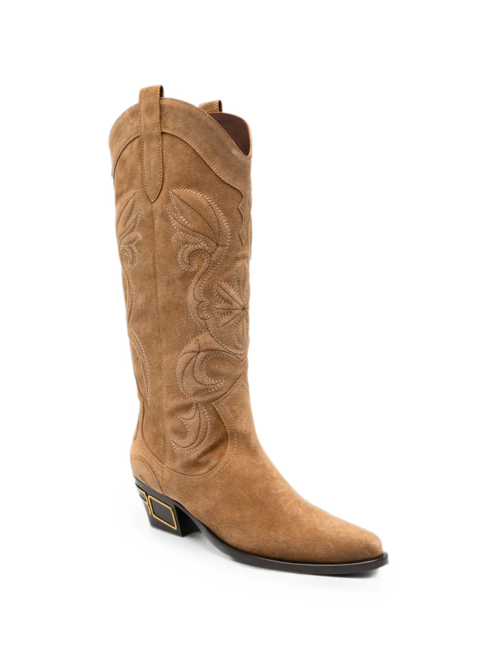 ETRO logo-plaque boots Bruin