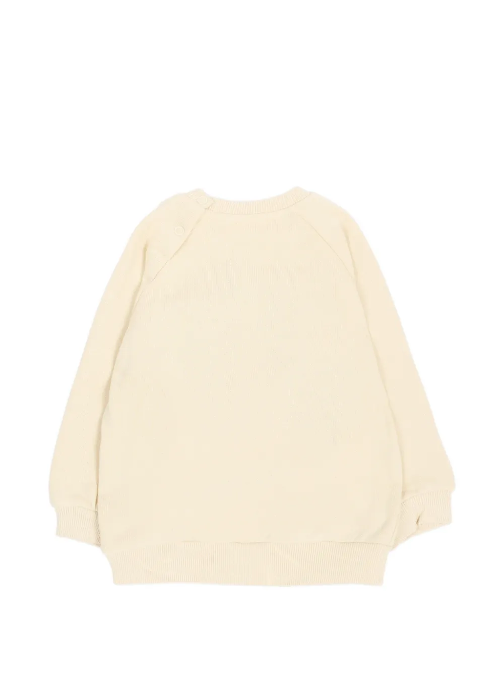 Molo Disc trui met raglan mouwen en beer-patch Beige