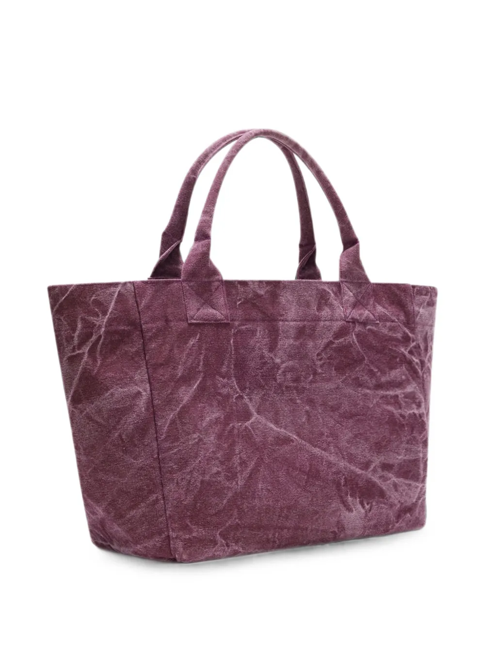 GANNI Shopper met print Roze