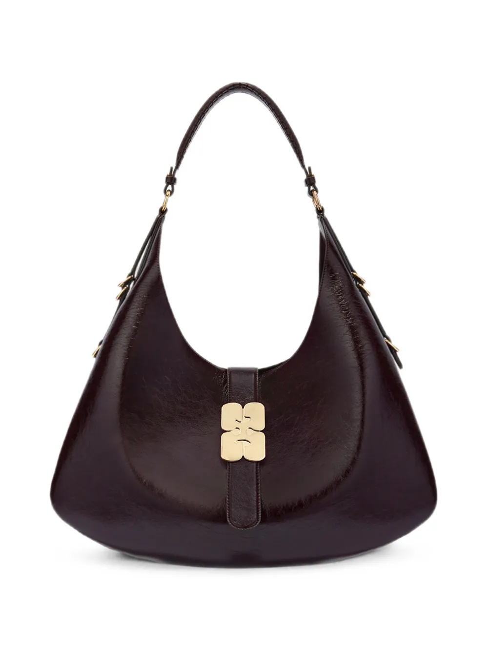 GANNI Borsa Kat grande - Marrone
