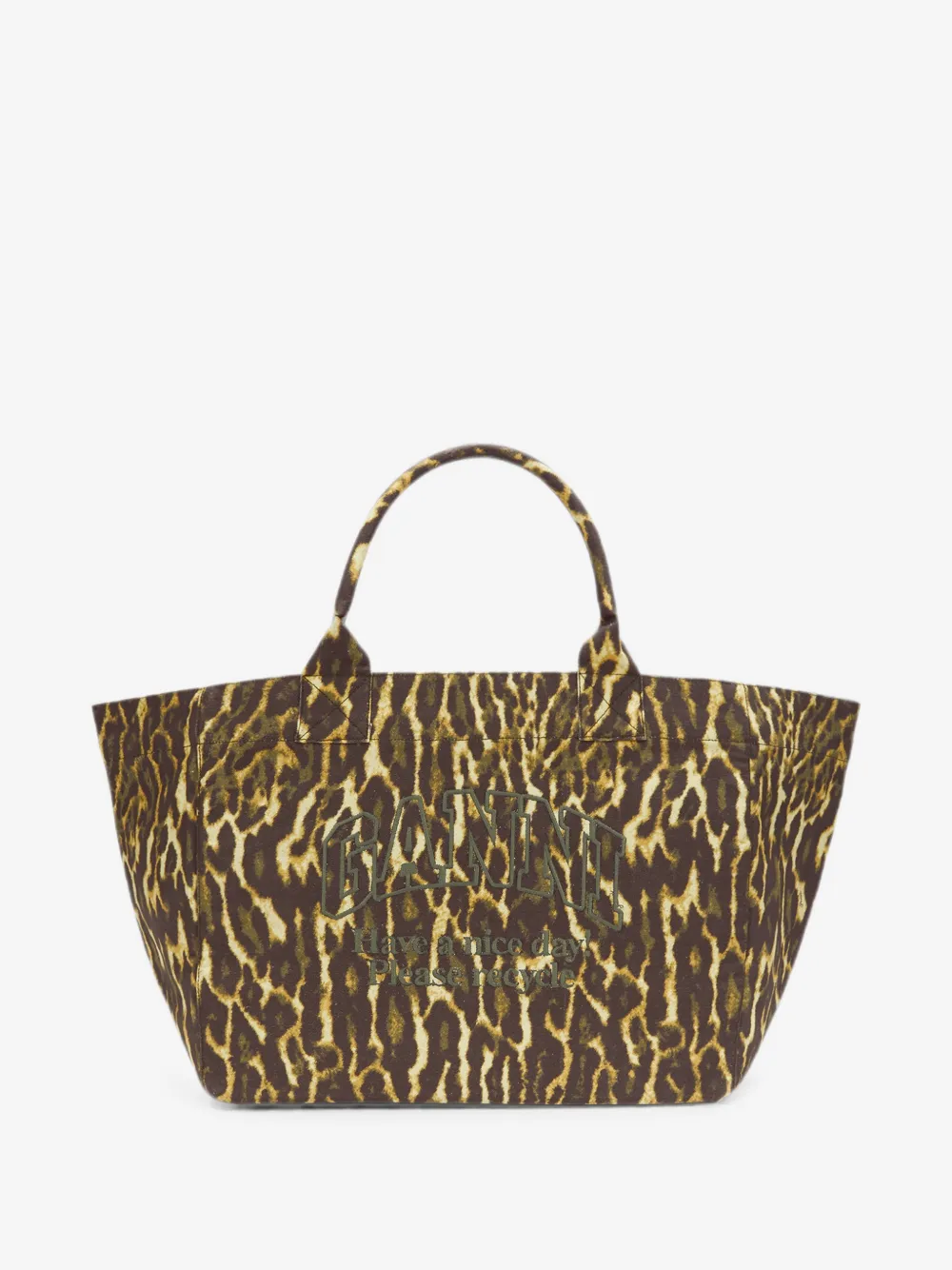 tote XXL in gradient leopard