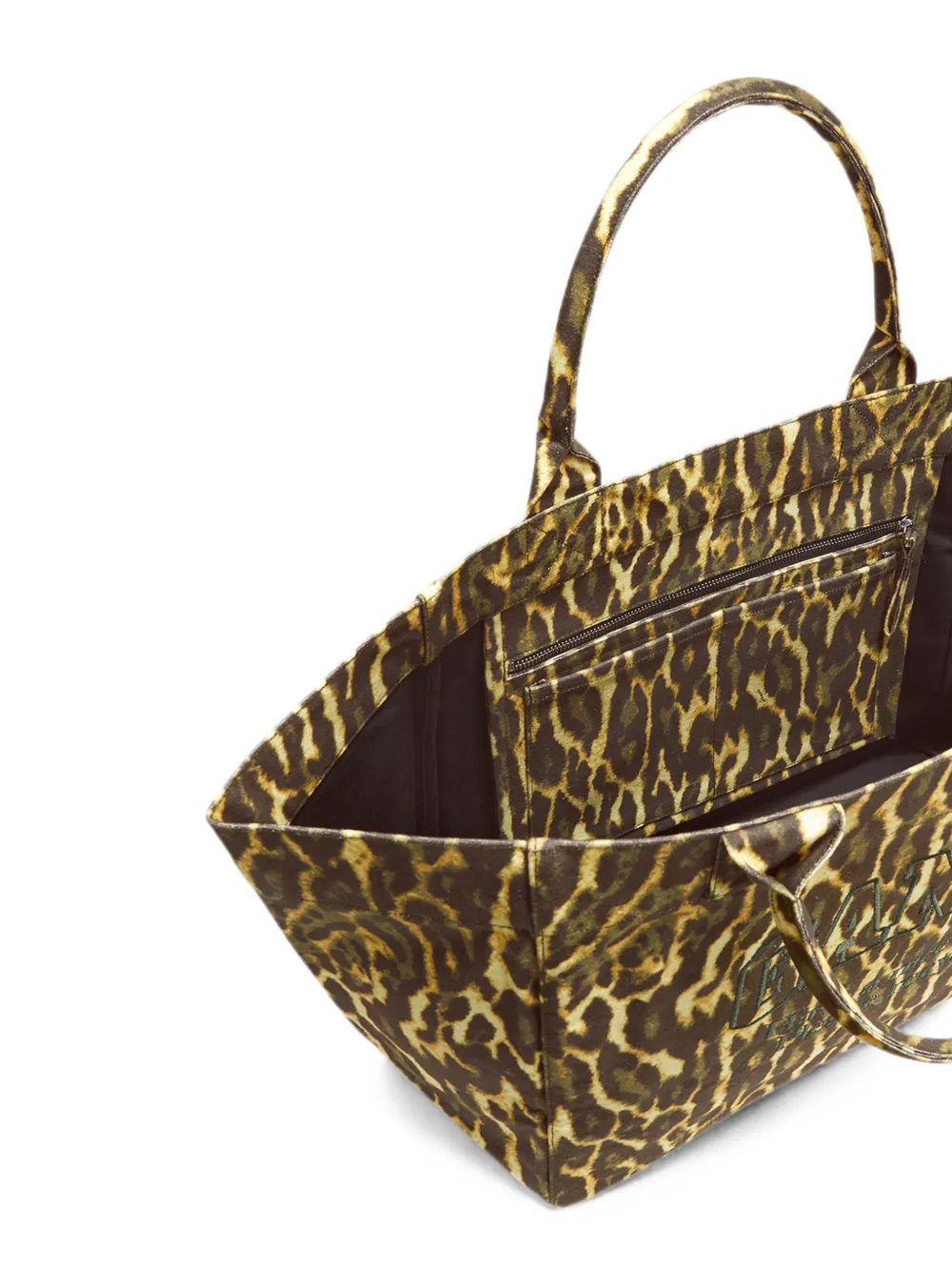 GANNI XXL shopper met kleurverloop Bruin
