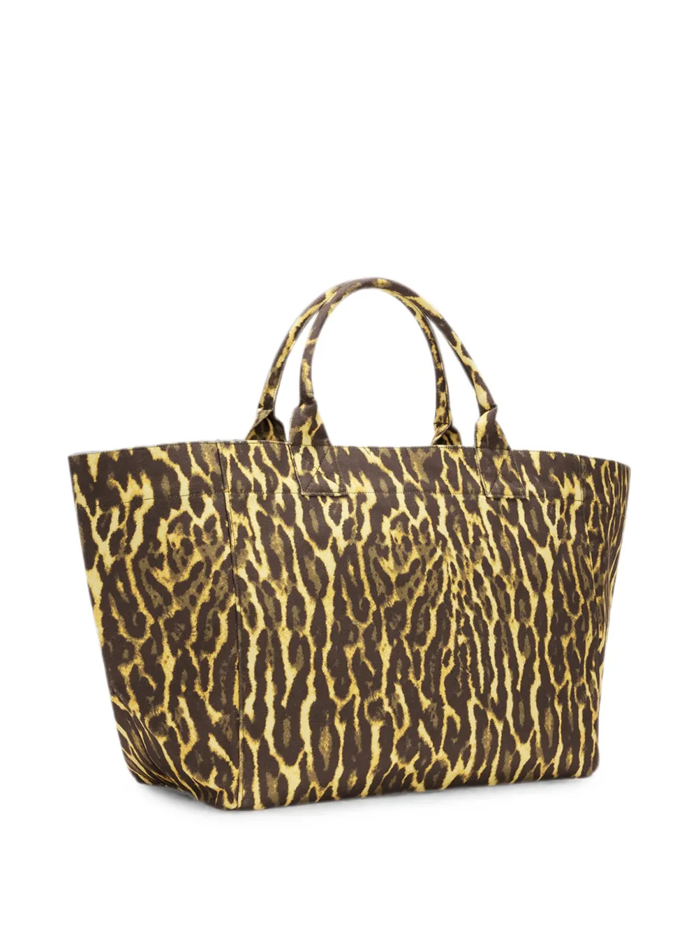 GANNI XXL shopper met kleurverloop Bruin