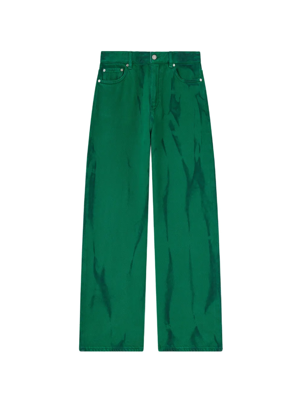 GANNI jean Izey en denim épais - Vert GANNI jean Izey en denim épais - Vert