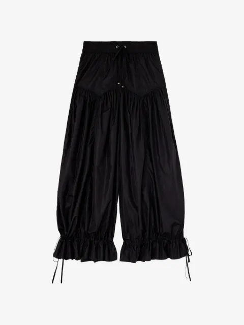 GANNI trousers in black nylon