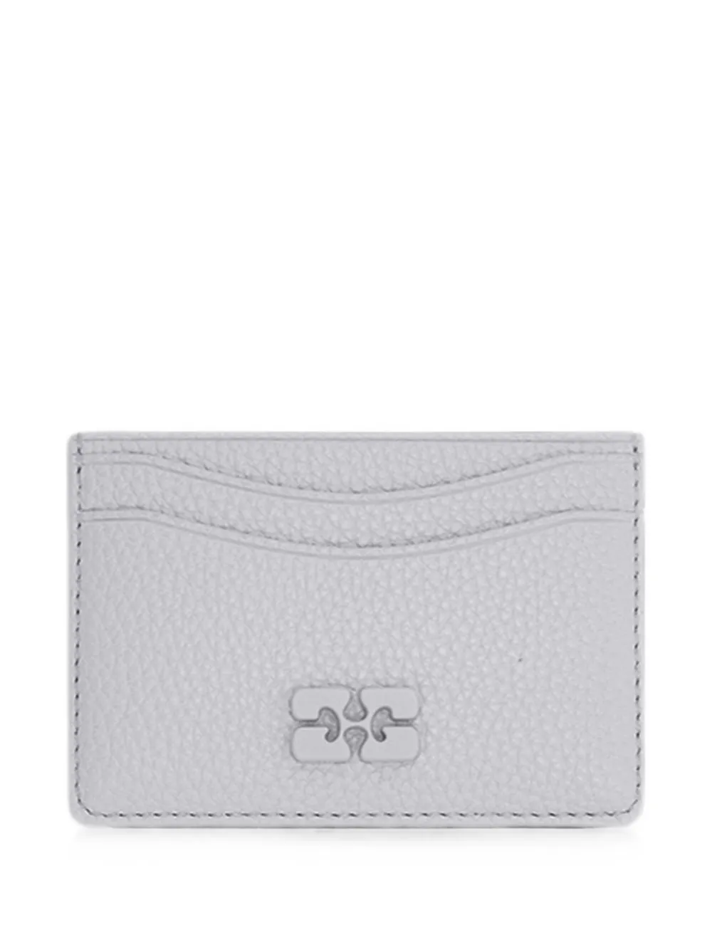 GANNI Portacarte Bou in pelle - Grigio
