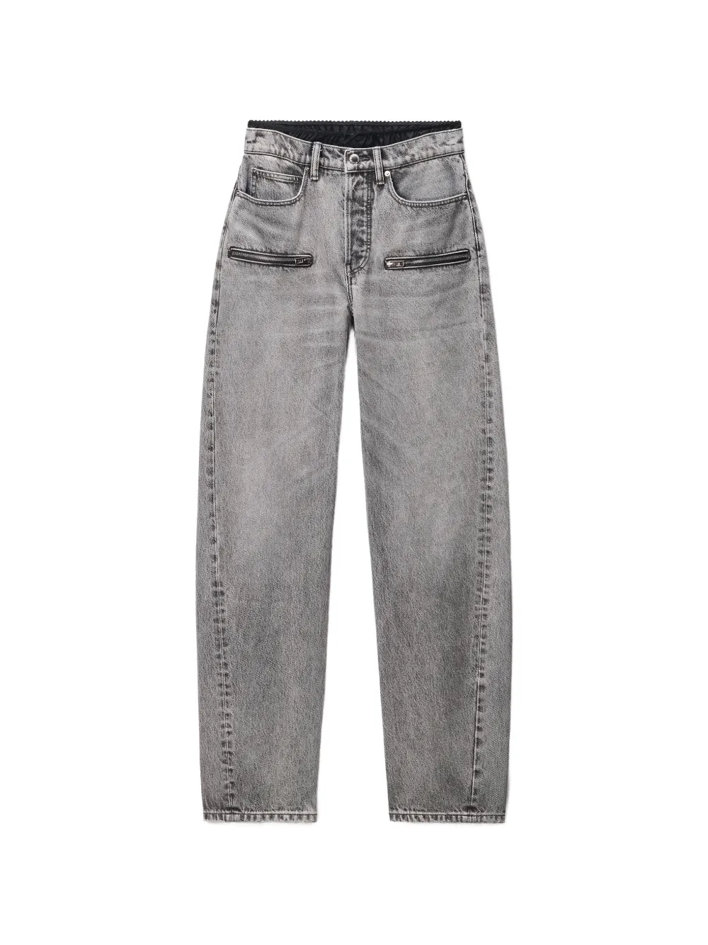 Alexander Wang silk brief float jeans