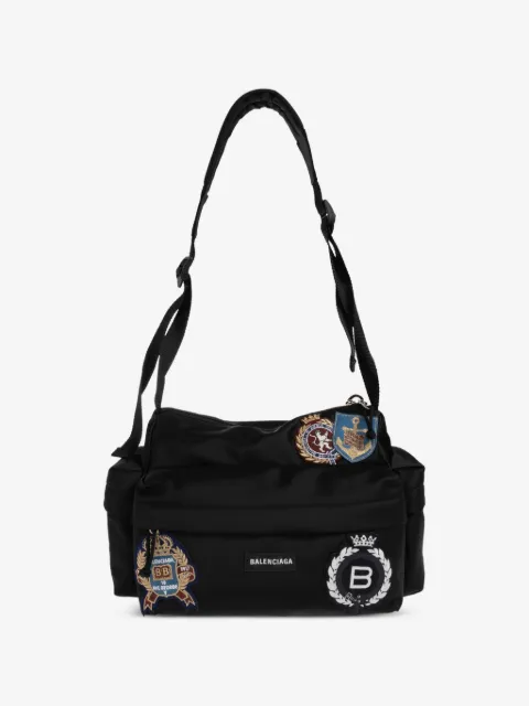 Balenciaga small Explorer patch-embellished shoulder bag