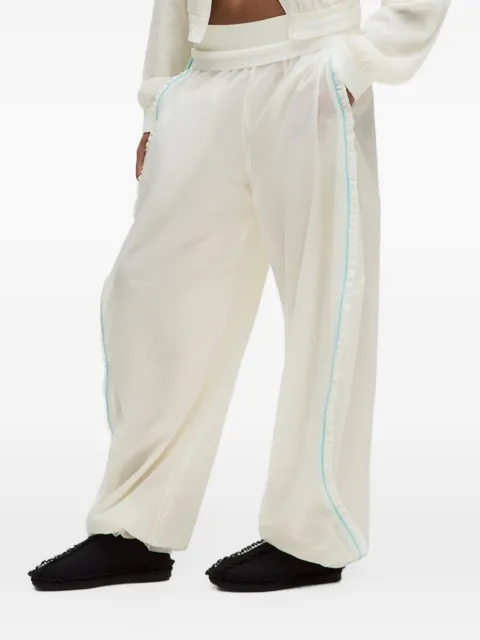 GANNI ruffle-trim track pants
