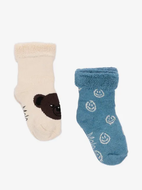 Molo Nodda graphic-print terry-cuff socks (set of two)