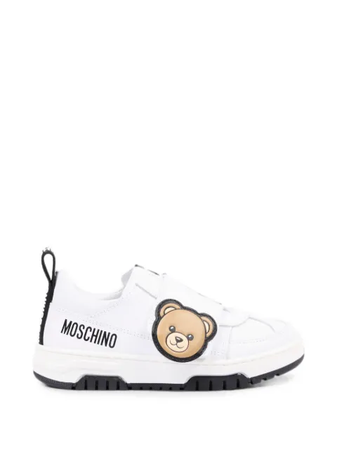Moschino Kids zapatillas Teddy Bear con tira autoadherente