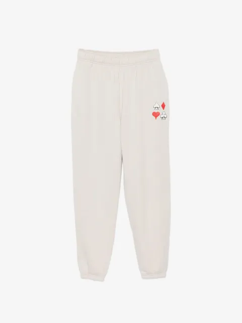 Melt graphic-print track pants