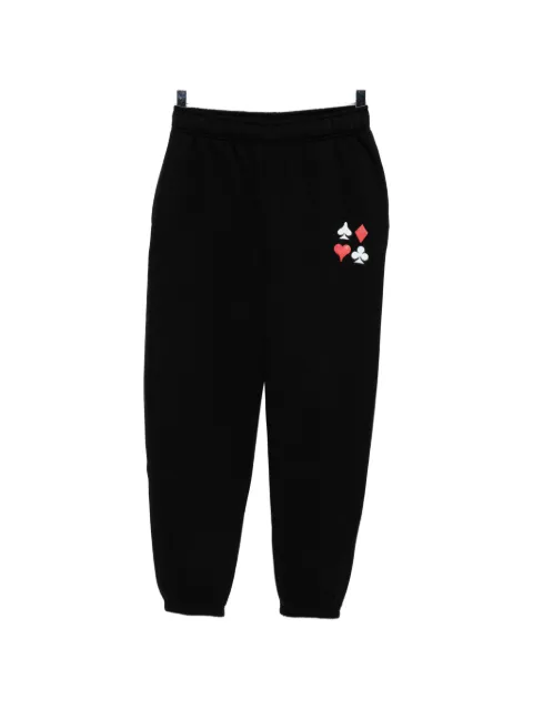 Melt graphic-print track pants