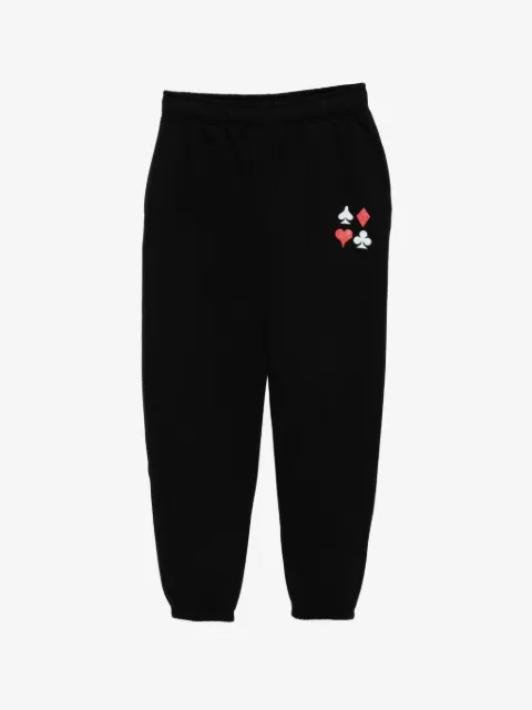 Melt graphic-print track pants