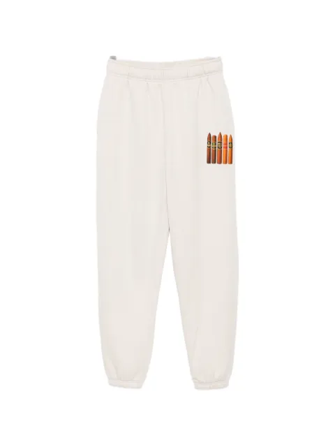 Melt graphic-print track pants