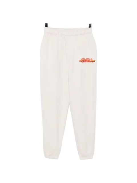 Melt logo-print track pants