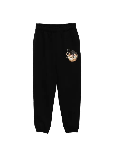 Melt graphic-print track pants
