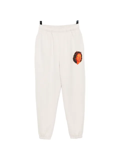 Melt graphic-print track pants