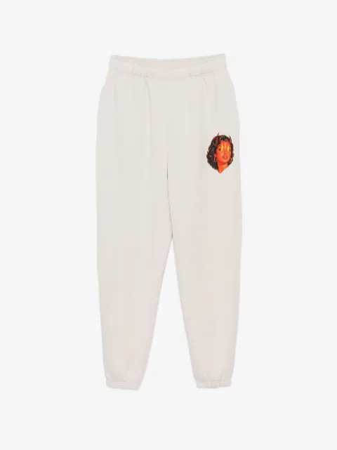 Melt graphic-print track pants