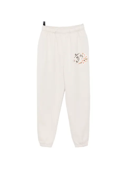 Melt tiger-print track pants
