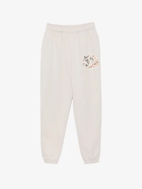 Melt tiger-print track pants