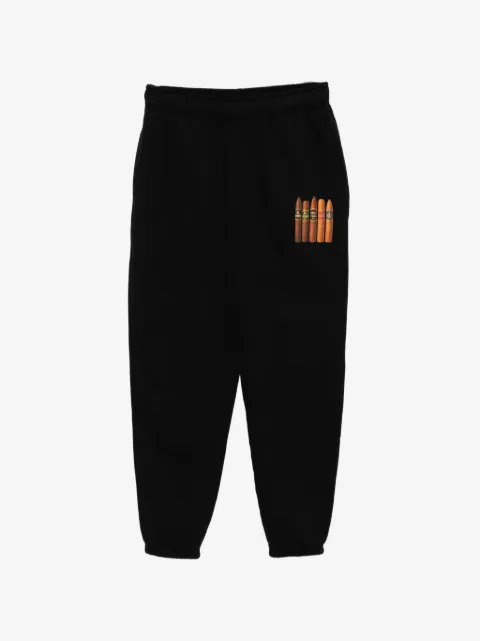 Melt graphic-print track pants