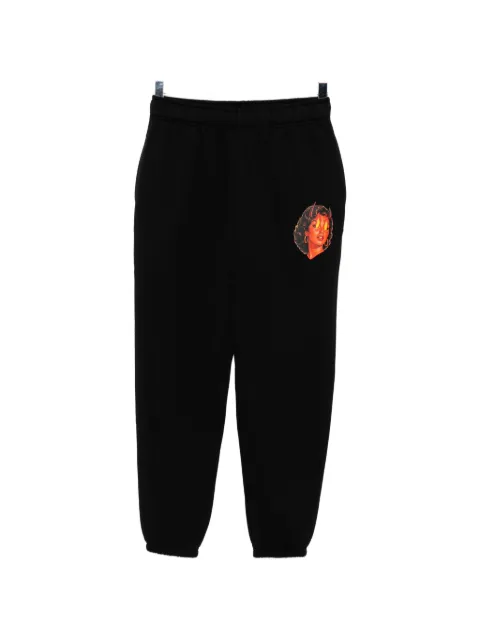 Melt graphic-print track pants