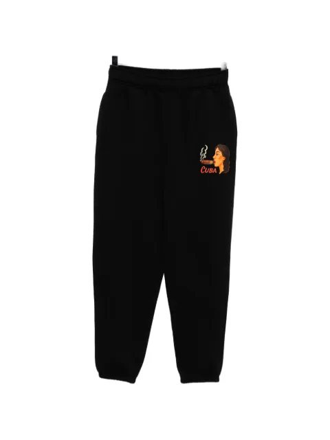 Melt graphic-print track pants